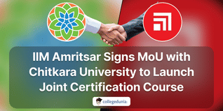 IIM Amritsar Signs MoU with Chitkara University to Launch Joint Certification Course